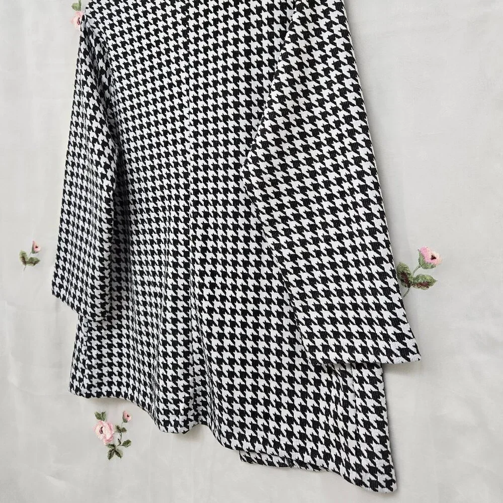 NY Collection Woman* Black & White Open-Front Cardigan Long Sleeve* Size: 2X - Picture 7 of 10